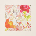 Blütenblüte Rosa Sonnenblumen Schal<br><div class="desc">Eine schöne Mischung aus modernem Stil und einem zarten Blumendesign mit lebhaften rosa Farben und Orangenstürmen.</div>