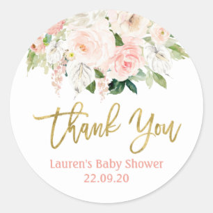 Blütenblüte Runder Aufkleber