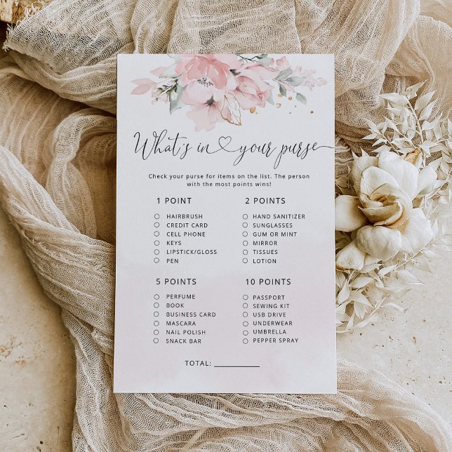 Blütenblüte, was in deinem Handtaschenspiel ist (Von Creator hochgeladen)