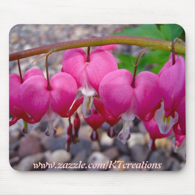 Blutende Herzen Mousepad (Vorne)
