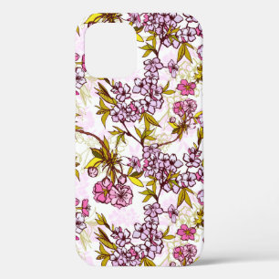 Blutende Kirschblütenmuster  Case-Mate iPhone Hülle
