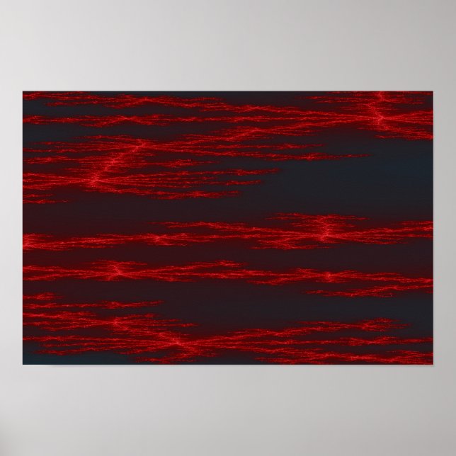 Blutender Druck Poster (Vorne)