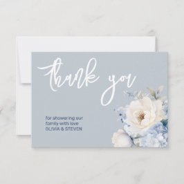 Blütenduschkarte Dankeskarte