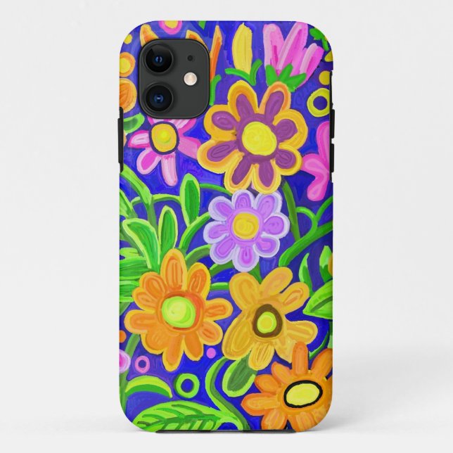 Blütenfarbe Case-Mate iPhone Hülle (Rückseite)