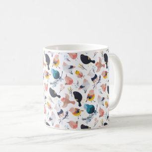 Blütenfarbenes botanisches Paradies Kaffeetasse