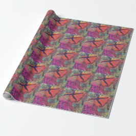 Blütenfusion Geschenkpapier