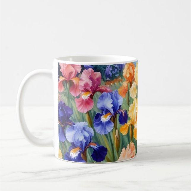 Blütengarten Kaffeetasse (Links)