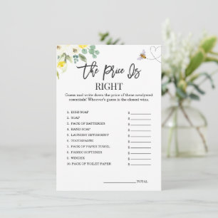 Blütengelbe Biene Der Preis ist die richtige Spiel