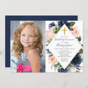 Blütengold der Marine Erster Kommune Foto Einladung