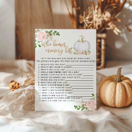 Blütengold Kürbis Blumengebäck Wer die Mama am bes