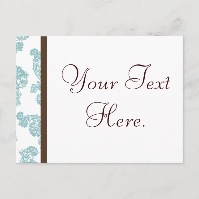 Blütengrenze Postkarte (Vorderseite)