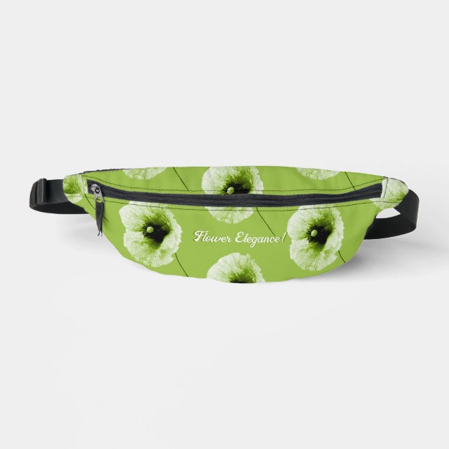 Blütengrün 2 bauchtasche (Vorderseite)