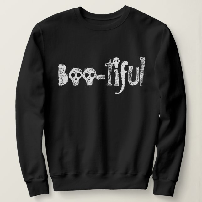 BlütenHalloween Sweatshirt (Design vorne)