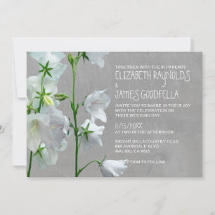 Blütenhochzeit Einladung