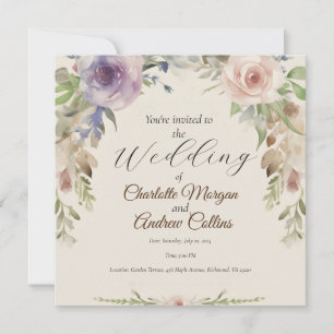 Blütenhochzeit Save The Date