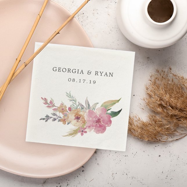 Blütenhochzeit Serviette (Von Creator hochgeladen)