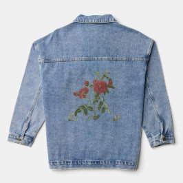 Blütenjacke Jeansjacke