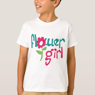 Blütenmädchen T-Shirt