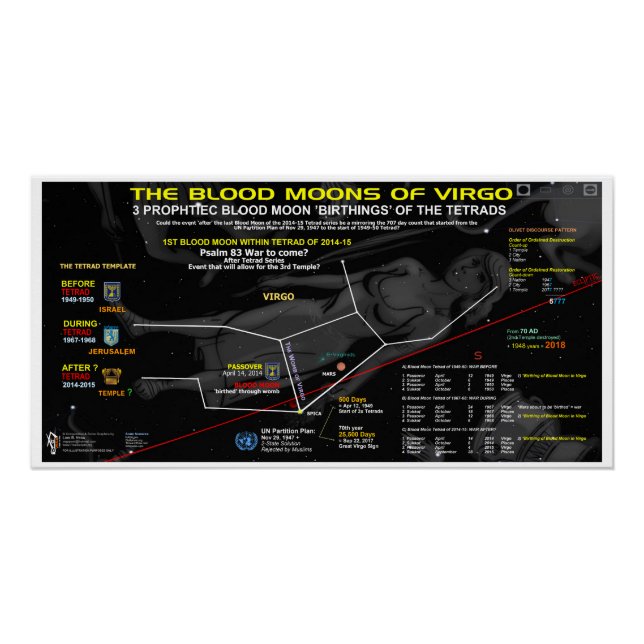 Blütenmond Virgo 2014 Poster (Vorderseite)