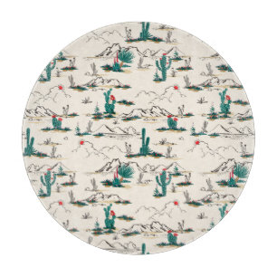 Blütenmuster Schneidebrett