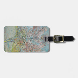 Blütenpfirsichbaum Gepäckanhänger