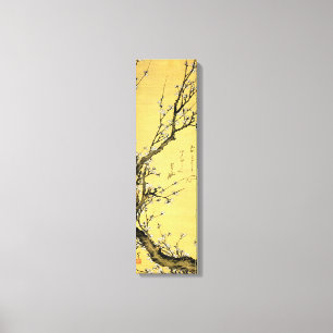 Blütenpflaume von Hokusai Leinwanddruck