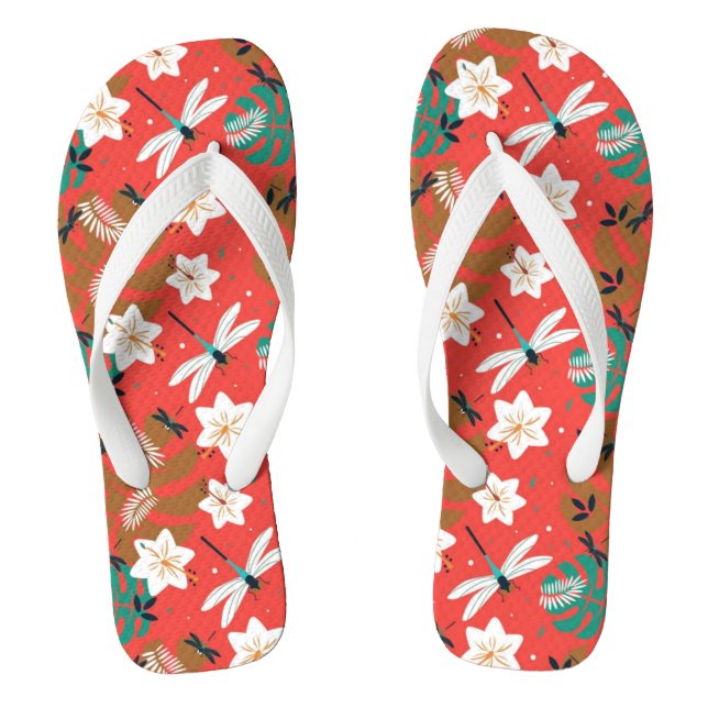 Blütenpracht Flip Flops (Fußbett)