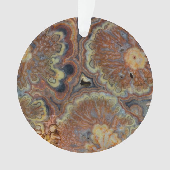 Blütenrohr Onyx Ornament (Vorderseite)