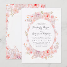 Blütenrosa Blumenkraut | Elegante Vintage Wedding