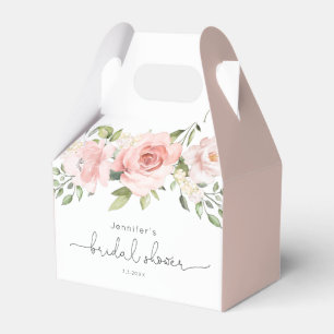 Blütenrosa Brautparty Geschenkschachtel