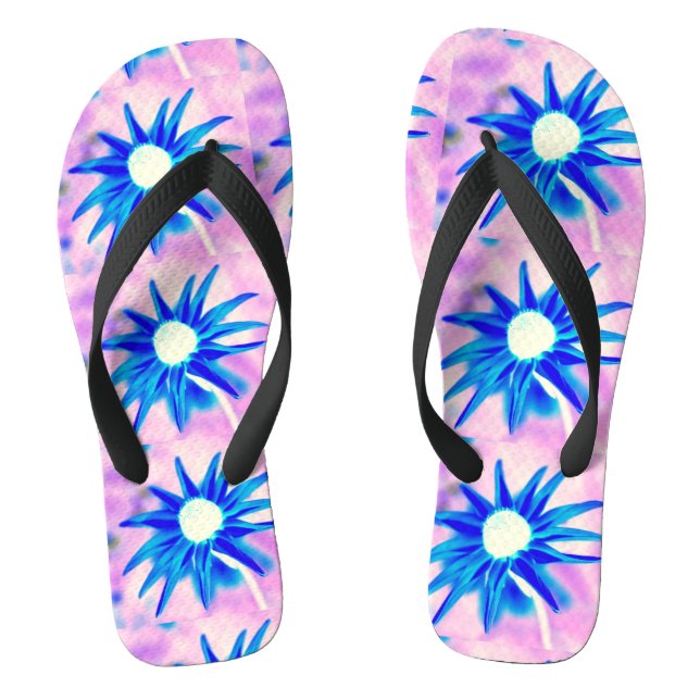 Blütenrosa Flip Flops (Fußbett)