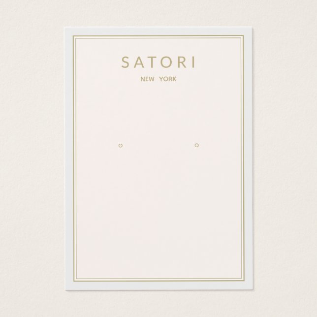 Blütenrosa, rosafarbene Grenze - Schmuckstück-Anze (Vorderseite)