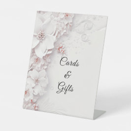 Blütenrosa Sockelschild