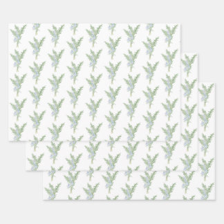 Blütenrosemary Geschenkpapier Set