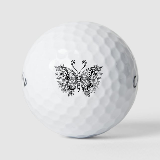 Blütenschmetterling Golfball (Vorderseite)