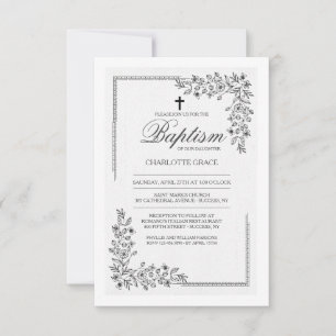 Blütensegnung religiöse Einladung