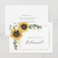 Blütensonnenblume Eukalyptus Seien Sie meine Bride