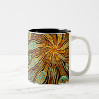 Blütenstand Zweifarbige Tasse