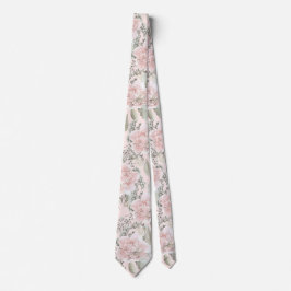 Blütenstaubige Rose boho Trauzeuge Geschenk Krawatte