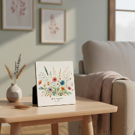 Blütenwachstum in Grace Fotoplatte