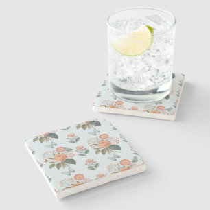 Blütenzauber mit Schmetterlingsflügeln Steinuntersetzer