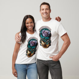 Blütenzeit-Rose, Wildblumen-Häuschen-Geschenk T-Shirt