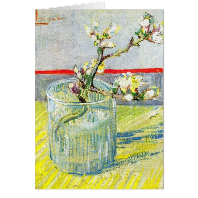 Blütenzweig Almond von Vincent van Gogh (Vorne)