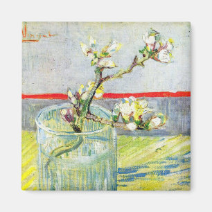 Blütenzweig Almond von Vincent van Gogh Magnet