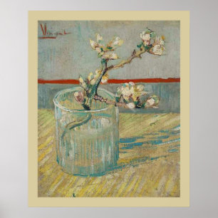 Blütenzweig Almond von Vincent van Gogh Poster