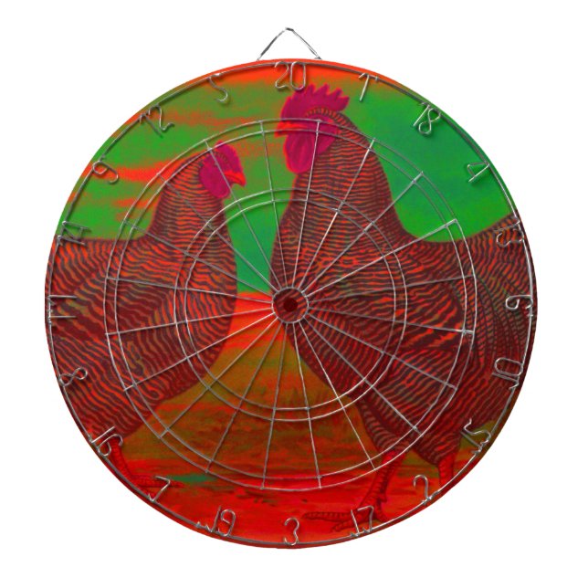 BlutFeuer Dartscheibe (vorne)