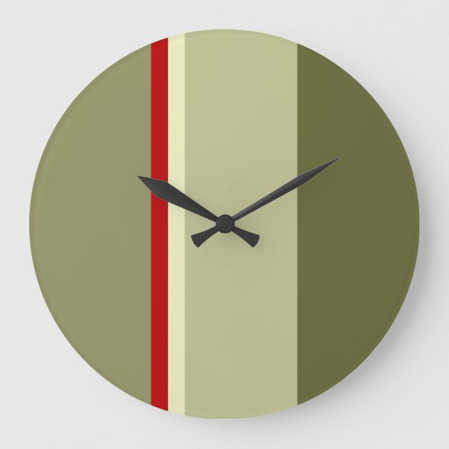 Blutgeld Große Wanduhr (Vorderseite)