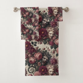 Blutgeschichte - Gotische Viktorianische Badhandtuch Set