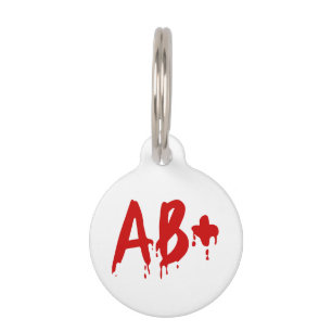 Blutgruppe AB+ Positives #Horror Hospital Tiermarke