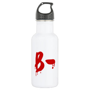 Blutgruppe B- Negativ #Horror Krankenhaus Trinkflasche